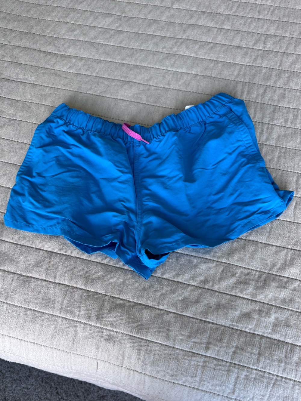 Bright Blue Patagonia barely baggies shorts